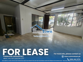 Townhouse for Lease in Paltok, Quezon City