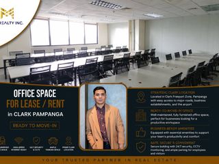 Office Space for Lease Rent in Clark Pampanga Ready to Move-in