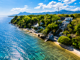 Sawang, Lobo, Batangas Property | Semi Furnished Beach Front Vacation House / Resort for Sale