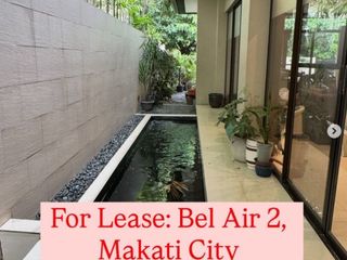 4 Bedrooms Bungalow House and Lot For Lease in Bel-Air 2 Makati City