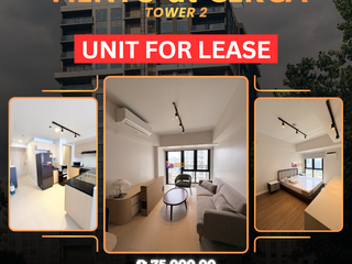 Fully Furnished 2BR Condo for Lease in Viento at Cerca Tower 2 Alabang | 80 sqm | 16th Floor | Balcony | Maid's Room | Parking