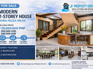 FOR SALE: Modern 2-Storey House
