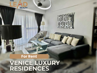 FOR RENT Venice Luxury Residences 3 Bedroom Fully Furnished Condo near Enderun Colleges Upper McKinley Hill Philippine Army Fort Bonifacio Condo For R