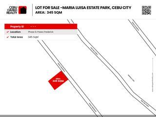 345 SqM Lot for Sale in Maria Luisa Park