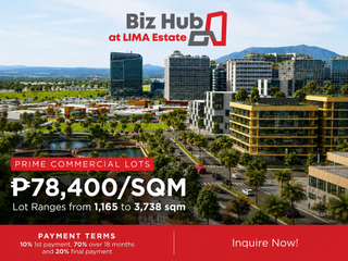 Commercial Lot for Sale in Batangas at LIMA Estate – Flexible Payment Available