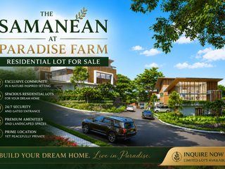Invest in Prime Residential Property | The Samanean at Paradise Farms Residential Lot for Sale