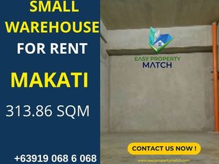 Small Warehouse for Rent Makati 300 sqm