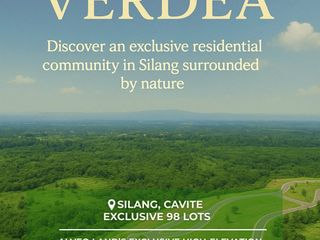 Silang, Cavite Luxury Hillside Lots for Sale at Verdea Southmont by Alveo
