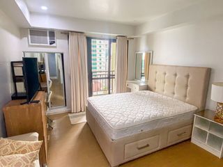 Clean Title RFO Furnished Studio Unit with Balcony FOR SALE at Grand Soho Salcedo Village Makati