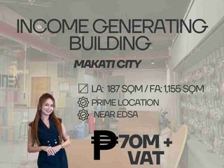 MAKATI DORM BUILDING FOR SALE NEAR EDSA - GREAT POTENTIAL FOR INVESTMENT