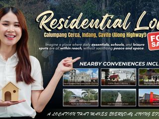 Residential Farm Lots Along National Highway in Indang, Cavite | From ₱4,300/sqm | 0% Interest up to 3 Years