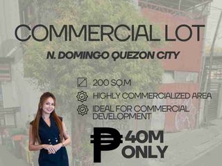COMMERCIAL LOT FOR SALE ALONG N. DOMINGO CUBAO QUEZON CITY