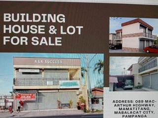 COMMERCIAL BUILDING & LOT FOR SALE