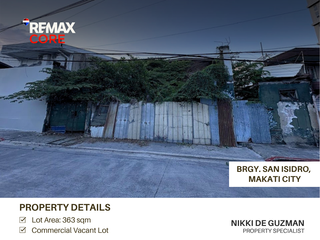 FOR SALE: Prime Commercial Lot in Barangay San Isidro, Makati City