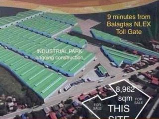 8,962sqm Prime Industrial Lot for Sale/Rent in Plaridel Bulacan
