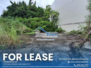 Commercial Lot For Lease in Ortigas Avenue, San Juan City