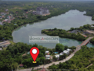 BeachFront (Lagoon) Lot for Sale along the Provincial Road  in Totolan, Dauis, Bohol