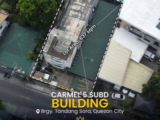 BUILDING FOR SALE IN CARMEL 5 SUBD. TANDANG SORA QUEZON CITY