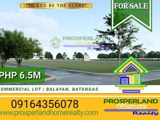 COMMERCIAL LOT FOR SALE IN BALAYAN, BATANGAS