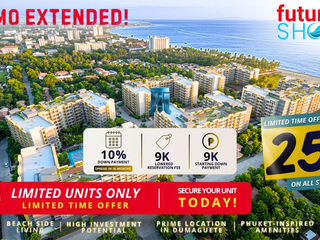 𝗙𝘂𝘁𝘂𝗿𝗮 𝗦𝗵𝗼𝗿𝗲𝘀 𝗗𝘂𝗺𝗮𝗴𝘂𝗲𝘁𝗲 - 𝗣𝗥𝗢𝗠𝗢 𝗘𝗫𝗧𝗘𝗡𝗗𝗘𝗗 — 𝗟𝗜𝗠𝗜𝗧𝗘𝗗 𝗧𝗜𝗠𝗘 𝗢𝗡𝗟𝗬