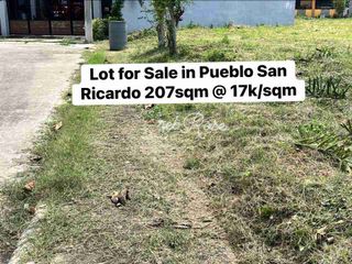 For sale Lot only in Pueblo San Ricardo Subdivision Talisay
