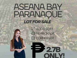 ASEANA BAY PRIME LOT FOR SALE NEAR OKADA PARANAQUE