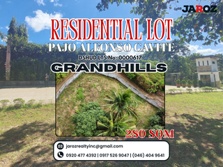 Grandhills Alfonso Cavite Lot for Sale w/ LTS | Near Entrance Gate & Main Road | Easy Access | Cool Climate Living