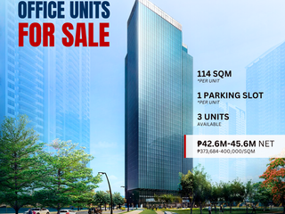 FOR SALE Office Units at One Vertis Plaza, Bagong Pagasa, Quezon City
