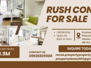 1BR CONDO UNIT RUSH SALE