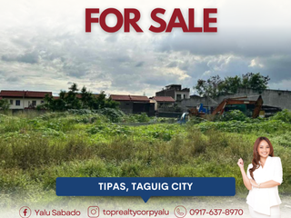 Commercial Lot for Sale in Tipas, Taguig City with Excellent Road Access