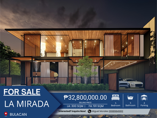 Brand New 5 Bedroom 5BR House and Lot for Sale in Bulacan at La Mirada