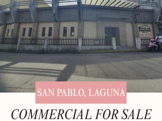 COMMERCIAL PROPERTY FOR SALE IN SAN PABLO LAGUNA ALONG MAIN ROAD GROUND FLOOR PHP 25,000,000 GROSS