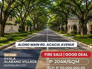 LOT VALUE Ayala Alabang Old house for sale AAV Muntinlupa house and lot for sale