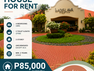 4BR Unfurnished House For Rent
