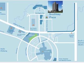 RFO Studio Condo for Sale Southkey Place Northgate Alabang  @ 2.9M only!