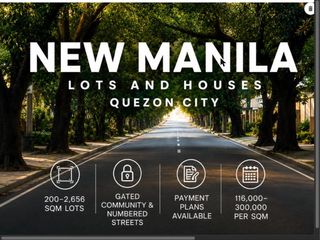 New Manila Residential Lot for Sale in a Gated Enclave, Quezon City