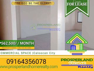 🏢 FOR LEASE: COMMERCIAL SPACE IN CALOOCAN CITY🏢