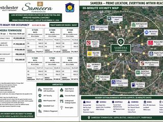 2 Bedrooms Up & Down Townhouse near NLEX, Marquee Mall & Clark Airport Pampanga