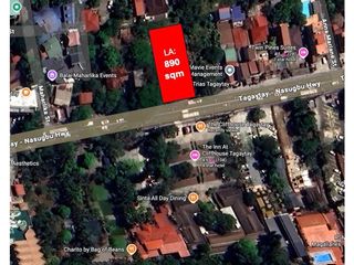 Commercial lot in Tagaytay for long-term lease