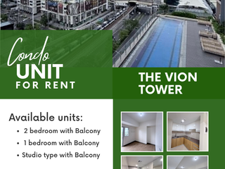 VION TOWER CONDO FOR RENT!