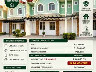 Modern Townhouse Units for Sale