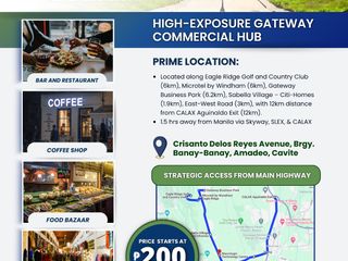 Big ROI Starts at ₱200/SQM: Secure Your Prime Business Space Today! 🚀