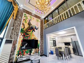 5-Bedroom Elegant House with High Ceiling and Swimming pool FOR RENT & FOR SALE! in Angeles City, Pampanga