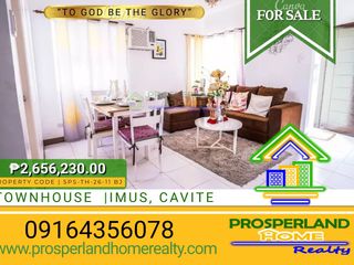 TOWNHOUSE FOR SALE IN IMUS, CAVITE