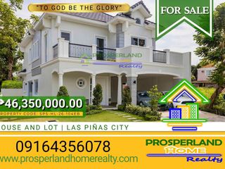 HOUSE & LOT FOR SALE IN LAS PIÑAS CITY