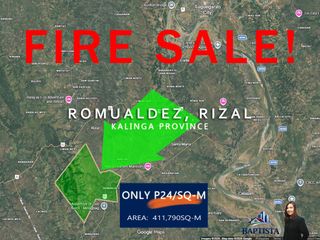ROMUALDEZ RIZAL KALINGA PROVINCE 41 PLUS HECTARES LOT