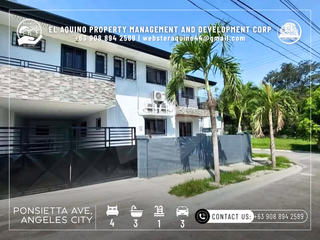 5 Bedroom house for rent with pool in a secured subdivision near clark