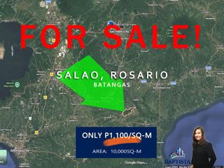 SALAO ROSARIO BATANGAS LOT 1 HECTARE