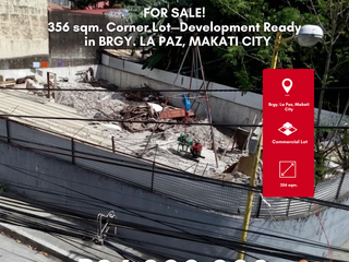 RARE CORNER LOT IN LA PAZ, MAKATI — Development-Ready | Clean Title