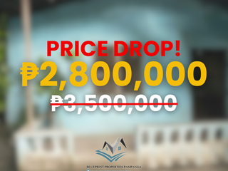 REDUCED PRICE: From ₱3,500,000 to ₱2,800,000 ONLY!